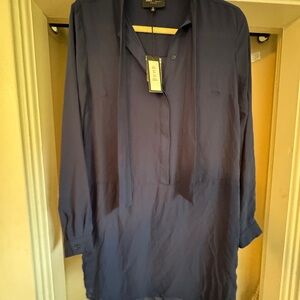 Romeo & Juliet Couture Deep Blue Blouse